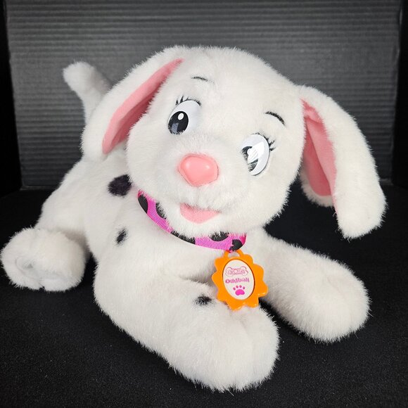 Vintage Mattel Disney 101 Dalmatians Animated Barking Oddball Pup Dog. Plush Toy - Picture 1 of 10